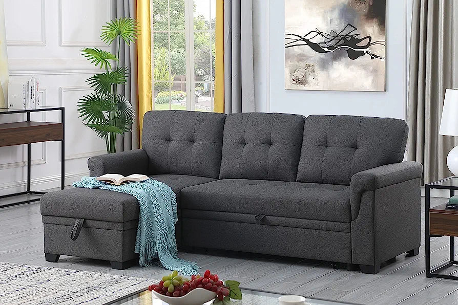 Reversible on sale sleeper sectional