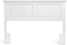 Load image into Gallery viewer, FULL/QUEEN Solid Wood (Arcacia) Headboard (Gloss White)