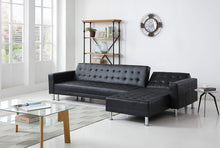 Load image into Gallery viewer, Hexed sleeper sectional sofa