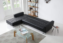 Load image into Gallery viewer, Hexed sleeper sectional sofa