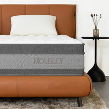 Load image into Gallery viewer, FULL Molblly 12 Inch MEDIUM Cooling Gel Multilayer Hybrid Mattress