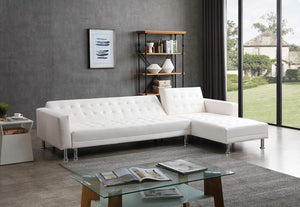 Hexed sleeper sectional sofa