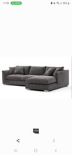 Load image into Gallery viewer, Elton 3 Seater Sofa with Chaise Right Hand Facing IVORY/GREY/LIGHT GREY