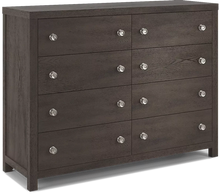Load image into Gallery viewer, Barringer Place Merlot 5 Pc Panel Bedroom - Includes: Dresser • Mirror • 3 Pc Queen Panel Bed • Nightstand (2)