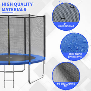 Todo 12 foot Trampoline with Safety Enclosure