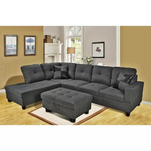 Monique Sectional with Ottoman