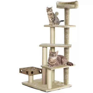 49" Whiskers Cat Tree