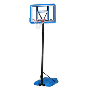 1269 Pro Court Height Adjustable Portable Basketball System, 44 Inch Backboard