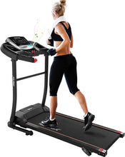 Load image into Gallery viewer, Merax Electric Folding Treadmill – Easy Assembly Fitness Motorized Running Jogging Machine with Speakers for Home Use, 12 Preset Programs
