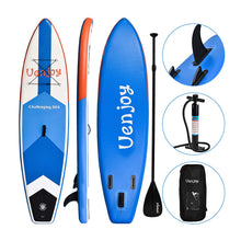 Load image into Gallery viewer, Inflatable Paddle Board (6 Inches Thick) Non-Slip Deck,Paddle,Backpack,Pump, Repairing kit