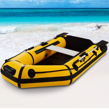 Load image into Gallery viewer, 2 or 4-Person Inflatable Dinghy Boat Fishing Tender Raft Deep Bottom and Trolling Motor Transom