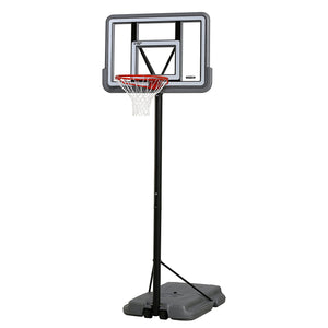 1269 Pro Court Height Adjustable Portable Basketball System, 44 Inch Backboard