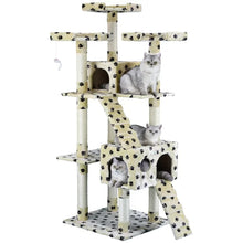 Load image into Gallery viewer, 72&quot; Paws Cat Tree