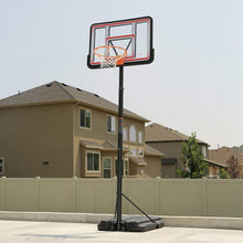 Load image into Gallery viewer, 1269 Pro Court Height Adjustable Portable Basketball System, 44 Inch Backboard