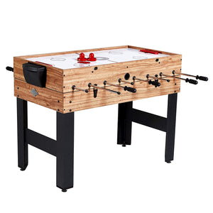 48" 3 in 1 Pool Billiard Slide Hockey Foosball Combo Arcade Game Table