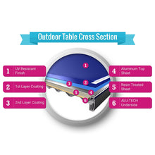 Load image into Gallery viewer, Outdoor Table Tennis Table - Axos 1 with Outdoor Cover