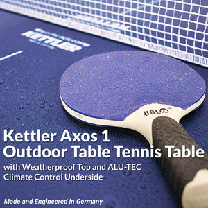 Outdoor Table Tennis Table - Axos 1 with Outdoor Cover