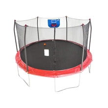 Load image into Gallery viewer, Jump N&#39; Dunk Trampoline with Safety Enclosure and Basketball Hoop, (different sizes available)