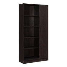 Load image into Gallery viewer, Celeste Mid Century Modern Wood Desk with Hutch and Bookcase Set