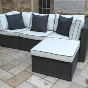 Roma Patio Sectional With Cushions