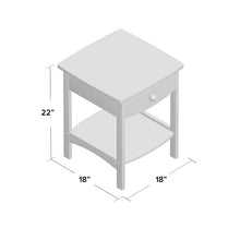 Load image into Gallery viewer, Margot 1 Drawer Nightstand