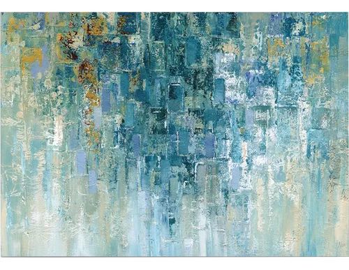 'I Love the Rain' Painting Print on Wrapped Canvas
