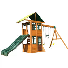 Load image into Gallery viewer, Sunray Wooden Swing Set