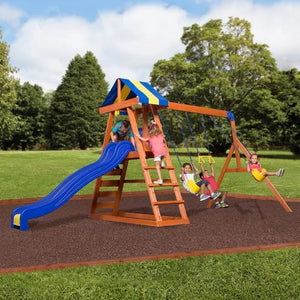 Layola Cedar Swing Set