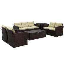 Load image into Gallery viewer, Allie 6 Piece Sofa Set with Cushions
