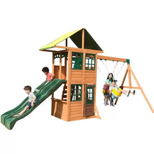 Load image into Gallery viewer, Sunray Wooden Swing Set