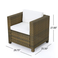 Load image into Gallery viewer, Cooper 4 Piece Rattan Sofa Set with Cushions