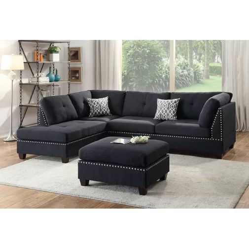 Mulan Reversible Sectional with Ottoman