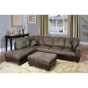 Monique Sectional with Ottoman
