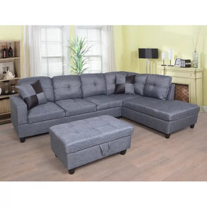 Monique Sectional with Ottoman