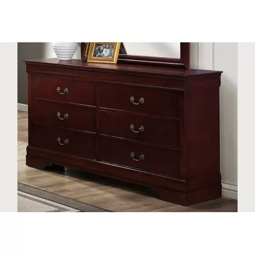 Shelly 6 Drawer Standard Dresser/Chest